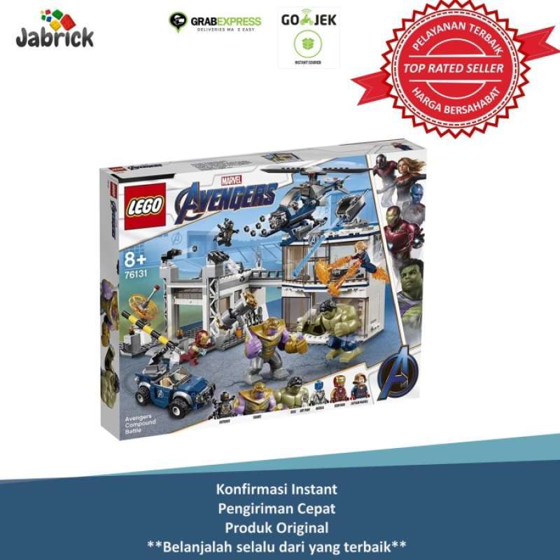 LEGO 76131 AVENGERS ENDGAME Avengers Compound Battle