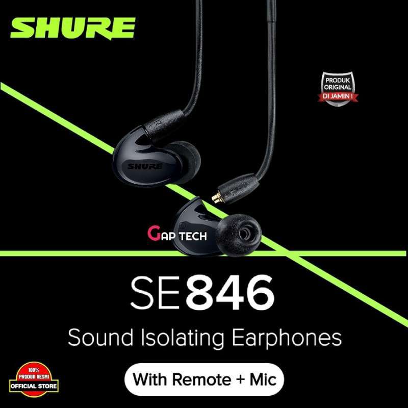 Shure SE846 SE 846 Flagship Wired Sound Isolating Earphones iem original