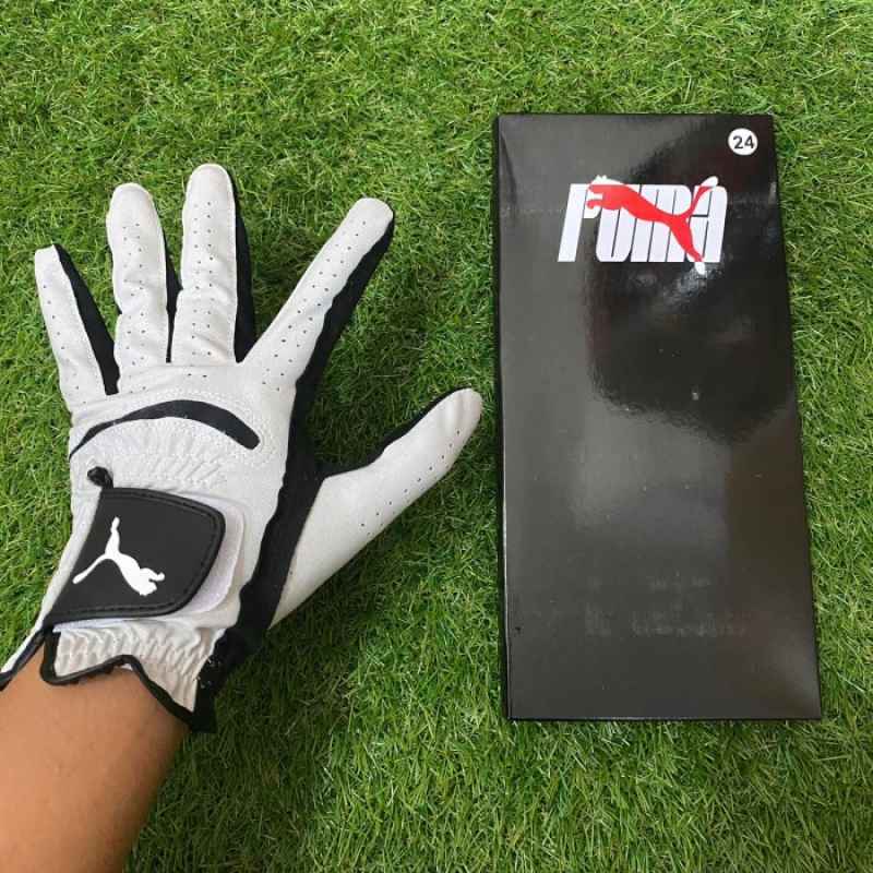 Orange puma golf glove discount