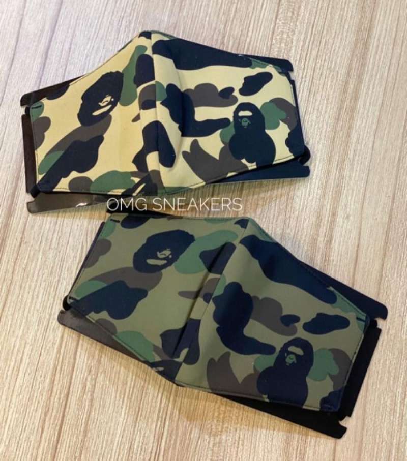 First Camo Bape Mask Authentic