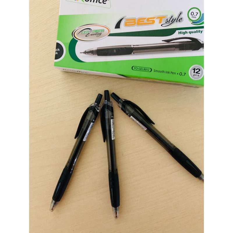 Jual Pulpen Gel Flexoffice Best Style Hitam Di Seller Tg Jkt