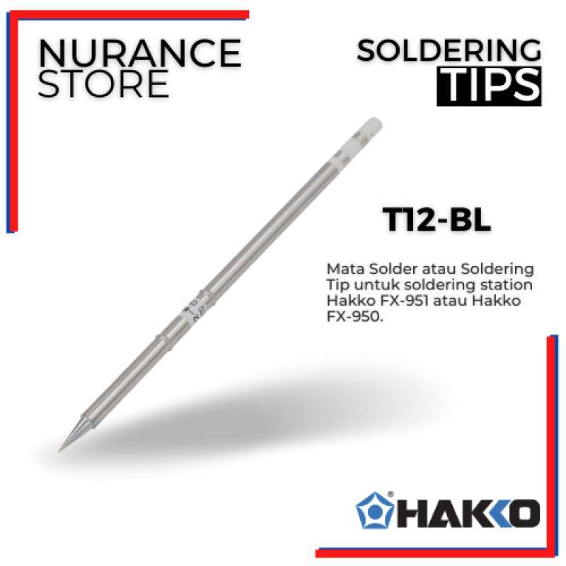 Promo Mata Solder Hakko T12 BL Mata Solder u Hakko FX 951 Diskon