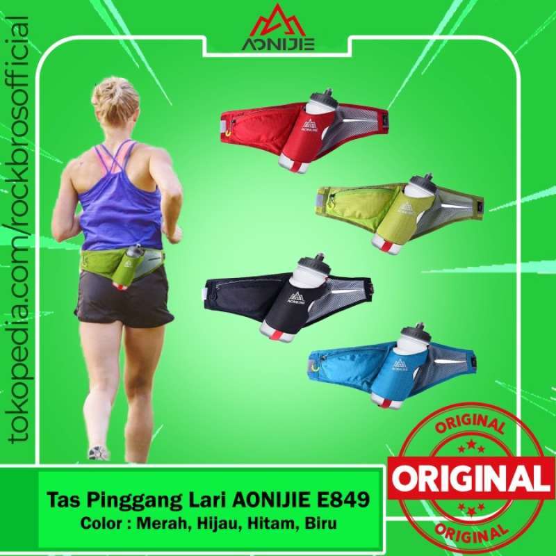 Promo Tas Pinggang Aonijie E849 Waist Bag Olah Raga Running Hiking