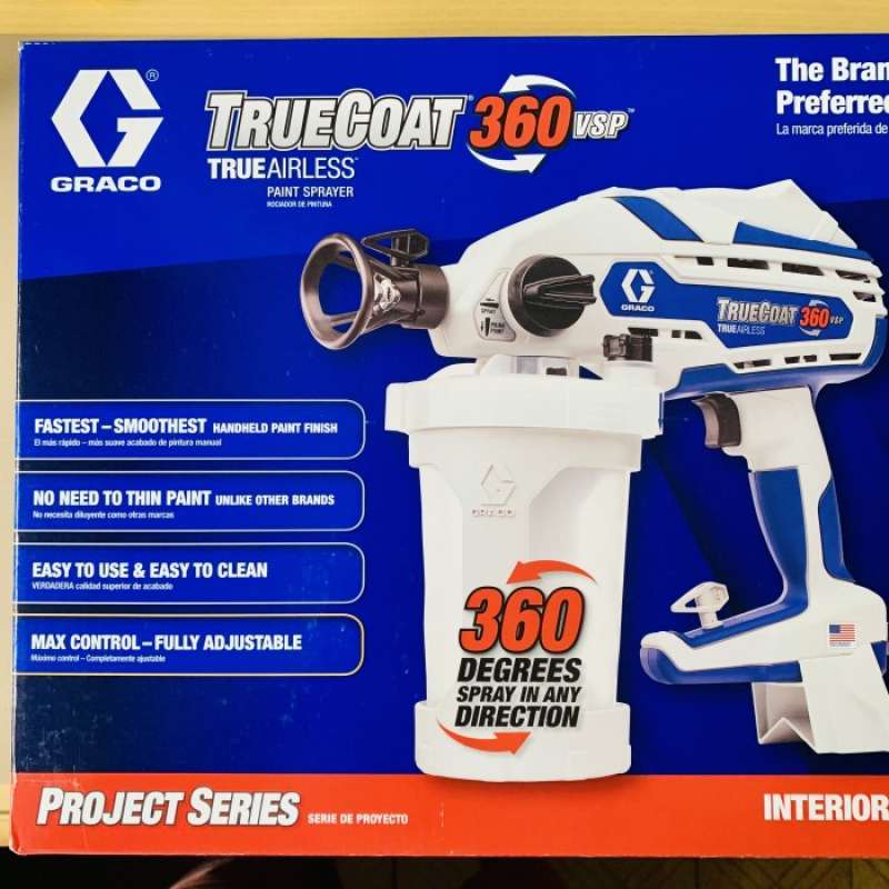 Graco 17d889 truecoat 360 store vsp handheld paint sprayer