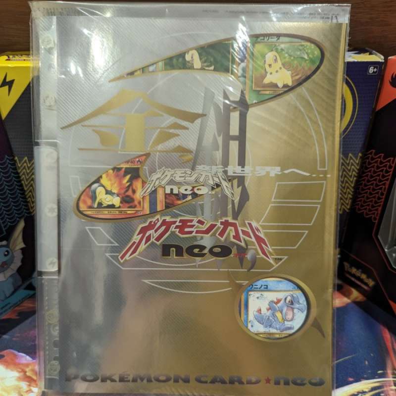 Jual (Sealed) 1999 Jpn Pokemon Neo Gensis Silver Premium File Binder ...