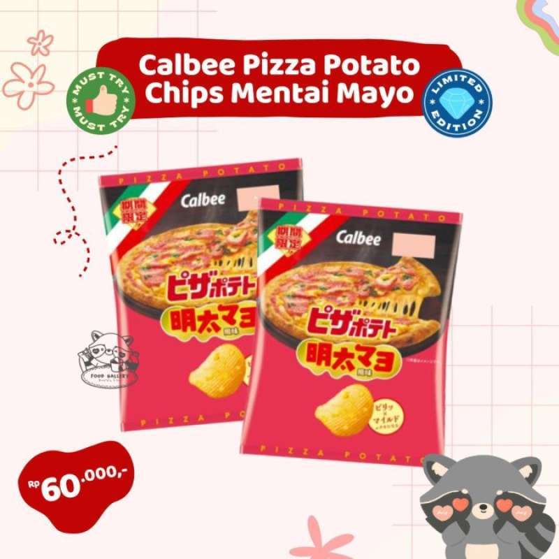 Promo Calbee Pizza Potato Chips JAPAN Diskon 33 di Seller Rizky Putra Shop Meruya Selatan