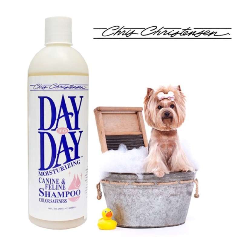 Promo Chris Christensen Day to Day Shampoo 16 oz Dog Shampo 473ml