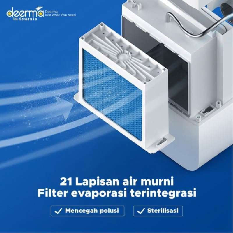 Promo Baru Deerma Ct500 Non Fog Smart Air Humidifier Pelembab Filter ...