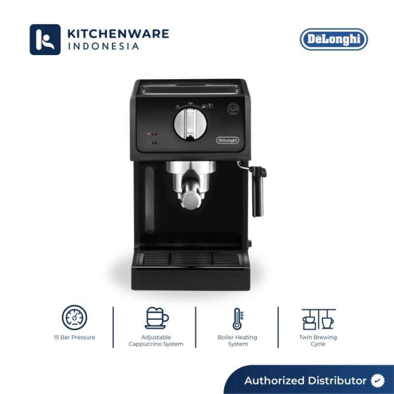 Promo Delonghi Ecp31.21 Coffee Maker Mesin Pembuat Kopi Espresso Ecp 31 21 Terbaik Diskon 4 di