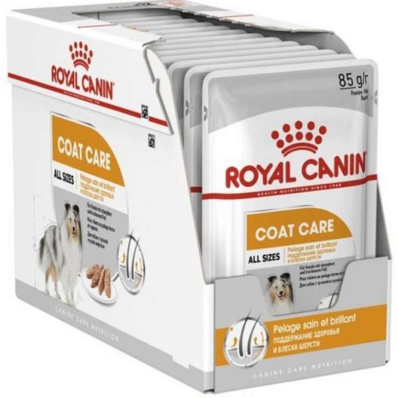 Promo 100 Produk Ori Best Seller Royal Canin Coat Care Wet Food Pouch
