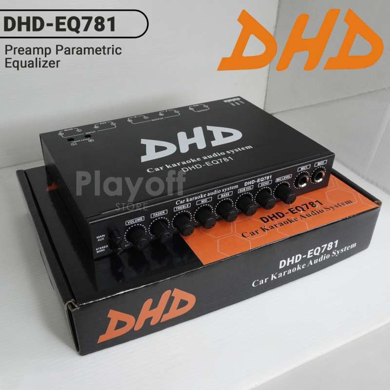 Jual Parametric Equalizer Preamp Karaoke Mobil Dhd EQ 781 di Seller