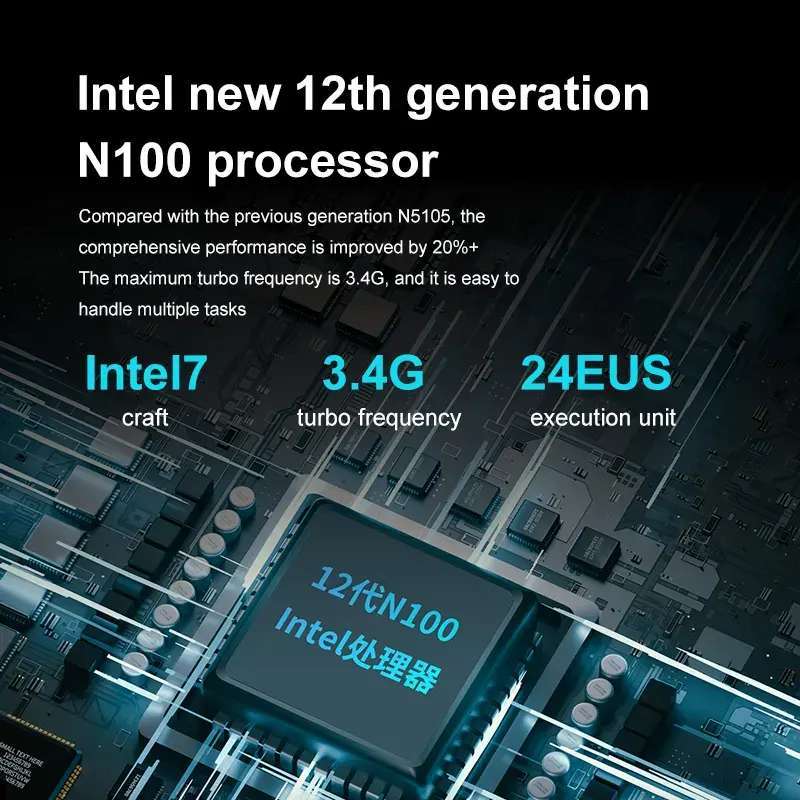 Insta Intel Portable Computer Jual Mini Pc Portable Intel N100 8 Gb Ram 256 Ssd Windows 11 Komputer ...
