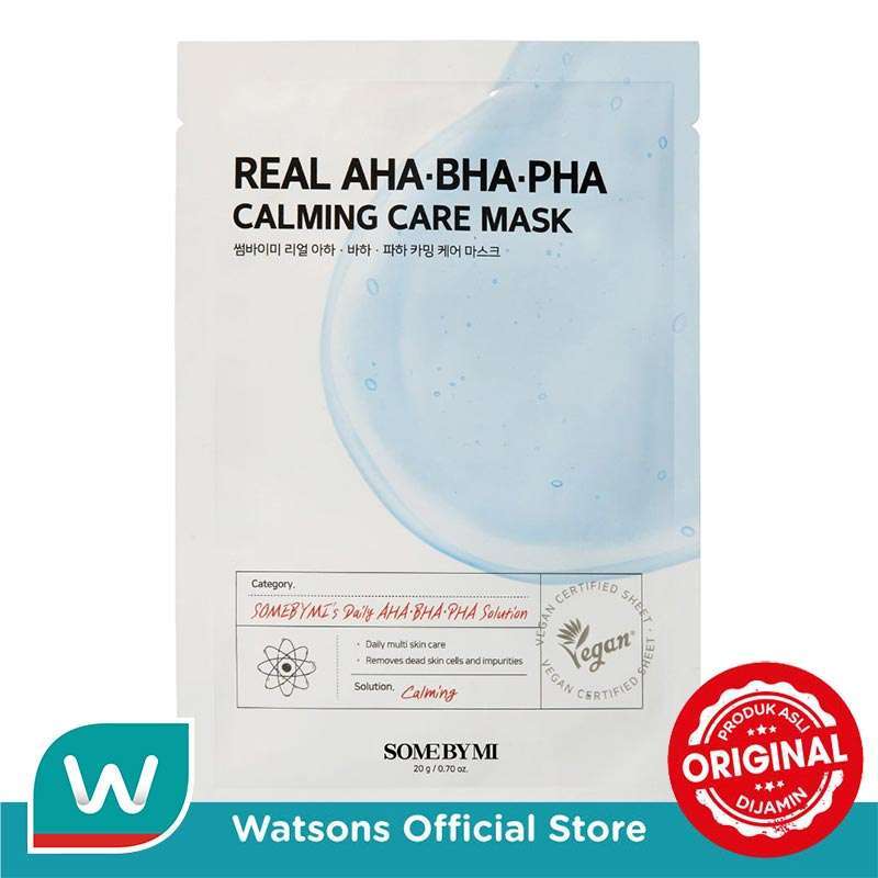 Jual Some By Mi Real Aha-Bha-Pha Calming Care Mask (10 Sheets In 1 Pack ...