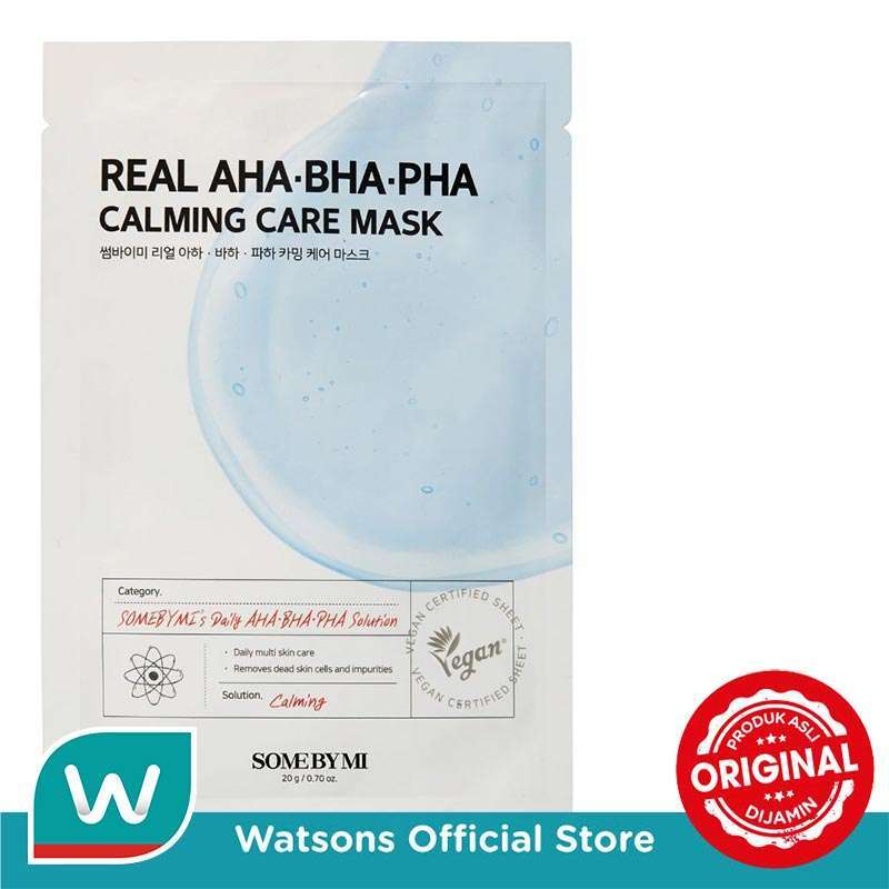 Jual Some By Mi Real Aha-Bha-Pha Calming Care Mask (10 Sheets In 1 Pack ...
