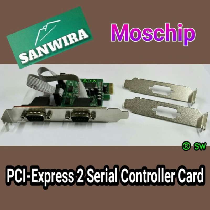 Promo PCIExpress Multi I/O 2 Serial Controller Card Diskon 9 di