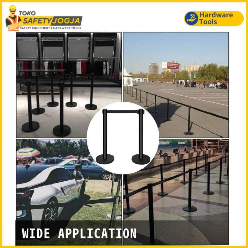 Jual Standing Barrier Tiang Antrian / Tiang Stainless Penghalang Jalan ...