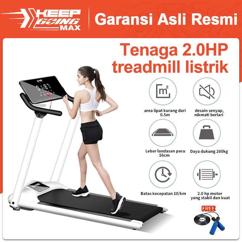 Keep Going Thread Mill Promo Keep Going Max Treadmill Elektrik - Black Diskon 53% di Seller ...