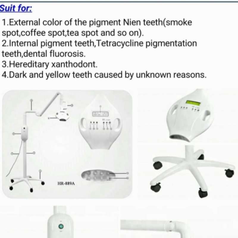 Jual Lampu Bleaching Gigi Whitening Sinar Pemutih Gigi Dental Di Seller
