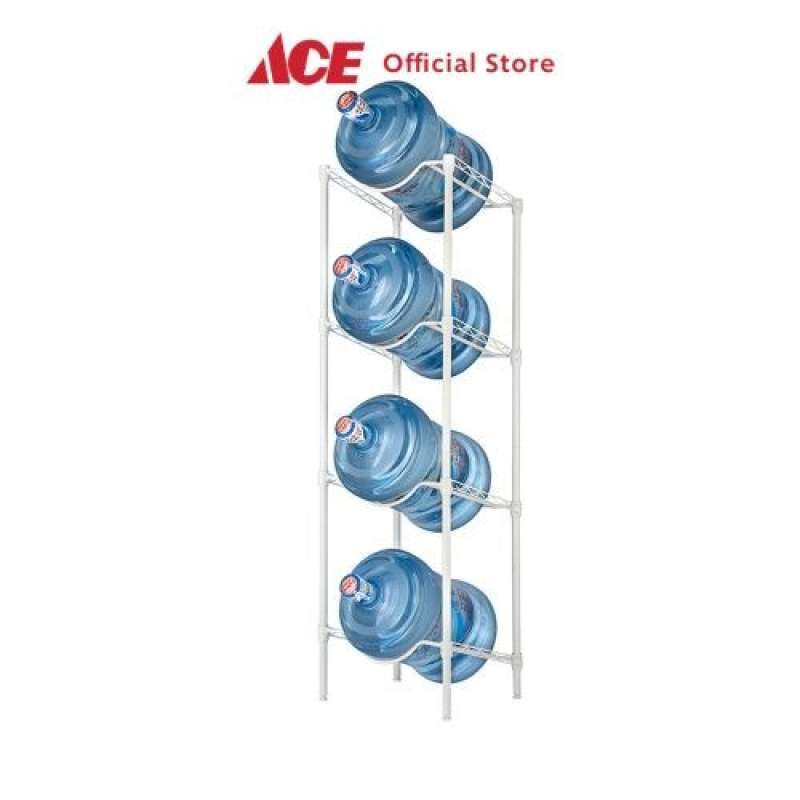 Promo Ace - Krisbow Rak Galon 4 Tingkat - Putih Diskon 9% Di Seller ...