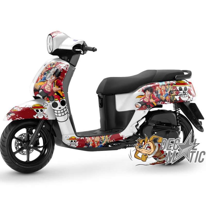 Fazzio Sticker Pattern Promo Decal FAzzio Full Body Fazzio - Stiker Motor FAzio Full body ...