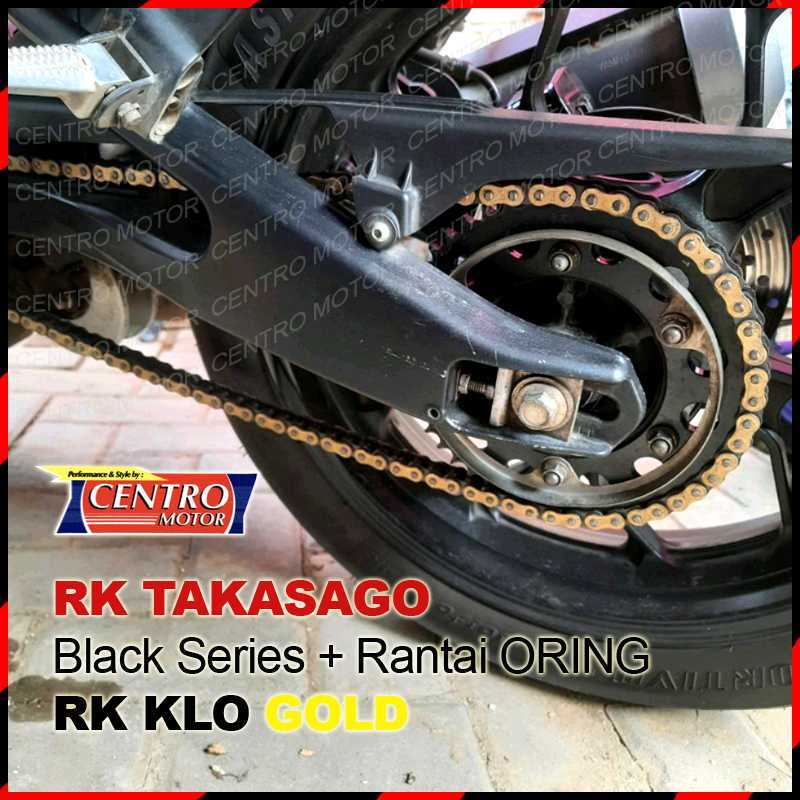 Jual Gear Set Xsr/r15 New V3 Dengan Kombinasi Rantai Heavy Duty