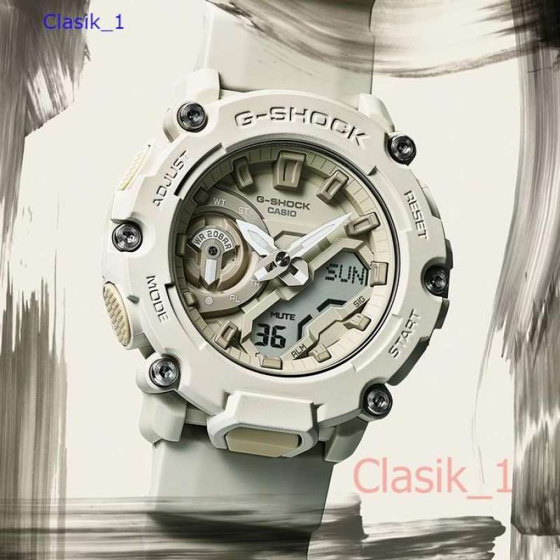 Original 100%!! Casio G-SHOCK GA-2200NC-7ADR Jam Tangan Pria