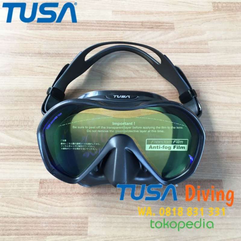 TUSA 可愛らしかっ ダイビングマスク Zensee Pro M1010S QGMA グレー