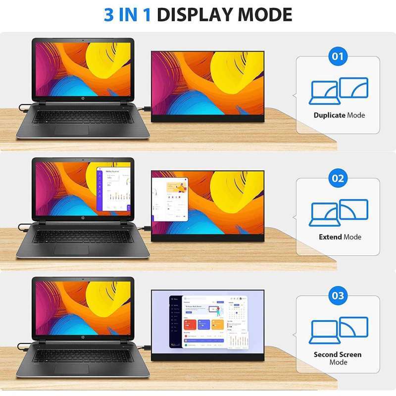 Portable Computer Monitor 17 Inch Jual Porpoise Portable Monitor 17.3 Inch Full Hd 1080p Ips 60hz Hdmi ...