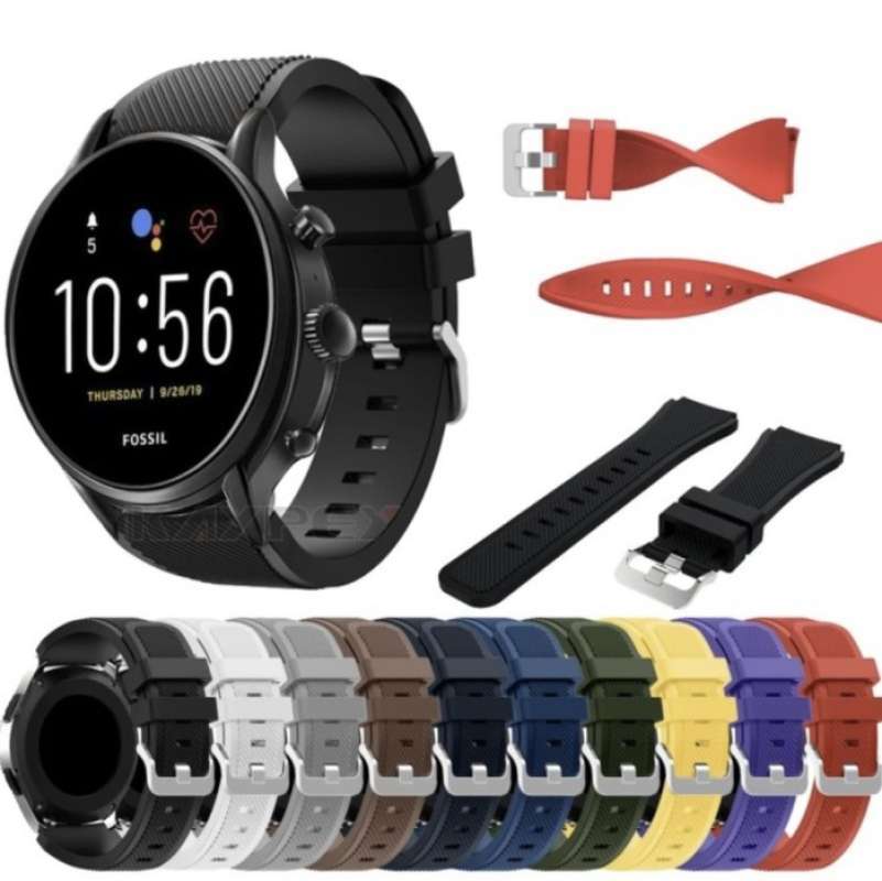 Jual Strap Tali Jam Rubber Sport Silikon Band Fossil Smart Watch Gen 4 5 Di Seller Quelma Store Mekarsari Kab. Tangerang Blibli