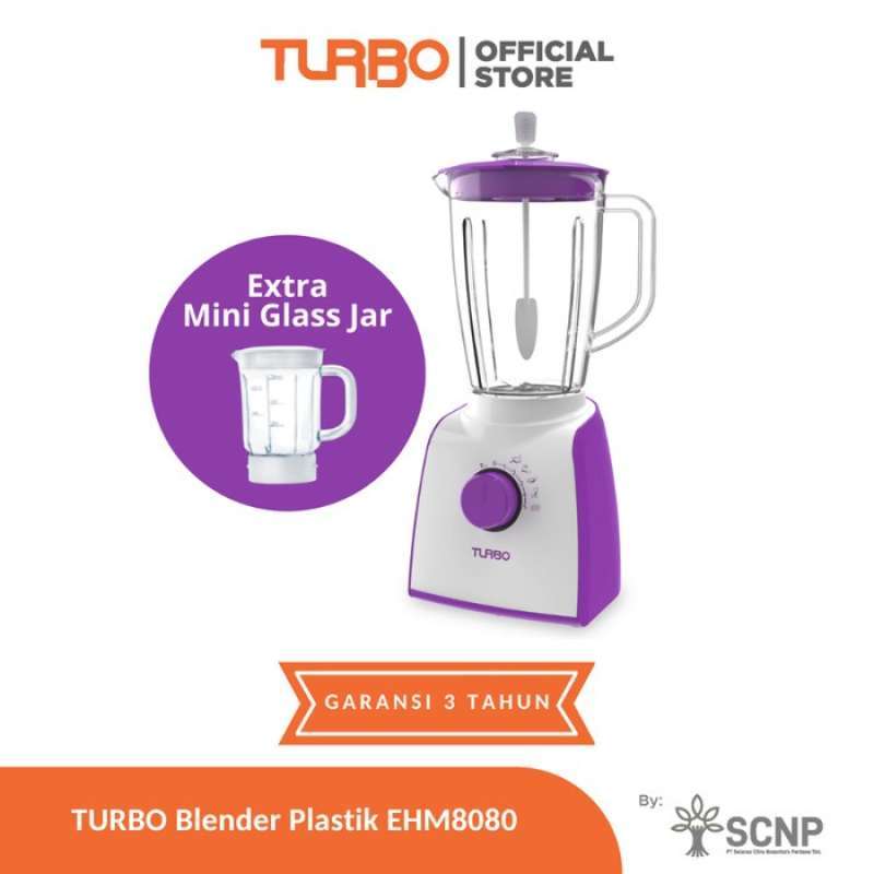 Jual Turbo Blender Plastik 2 Liter Ehm8080 / Plastic Blender Di Seller