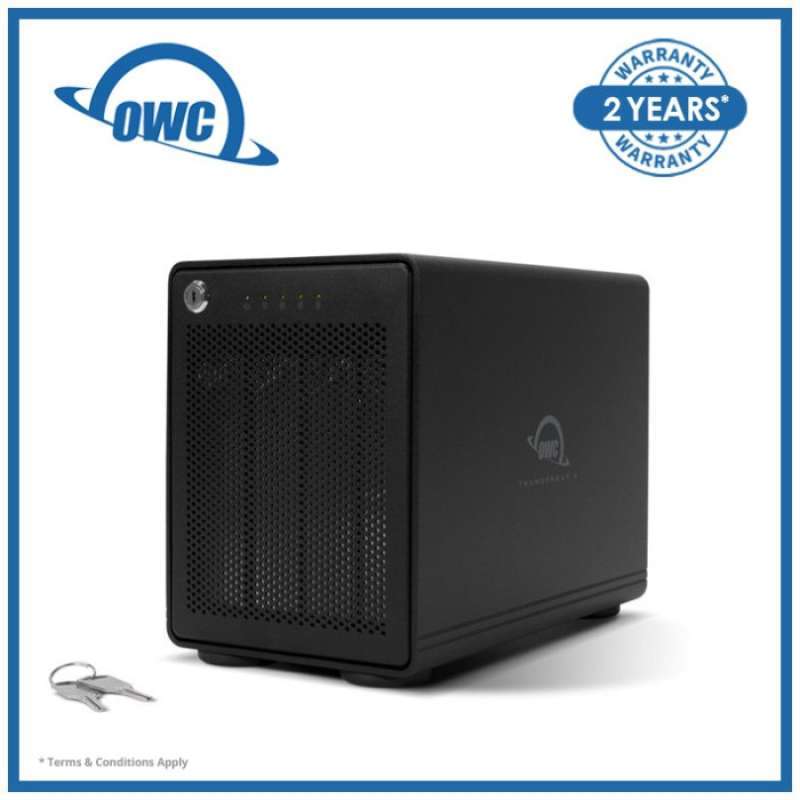 Promo Owc Thunderbay 4. Thunderbolt3 Hardisk Enclosure With 4 Bay