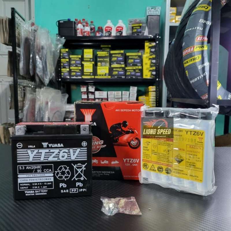 Promo Aki Motor Semua Jenis Honda Beat Iss Pcx Adv Vario 125 150 Ytz6v