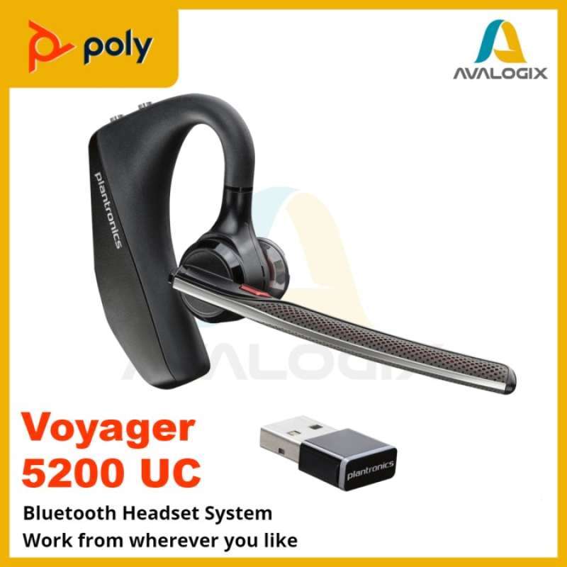Promo Bluetooth Headset Plantronics Voyager 5200 Uc B5200 Diskon 33 Di Seller Mba Ayu Tugu Selatan Kota Jakarta Utara Blibli