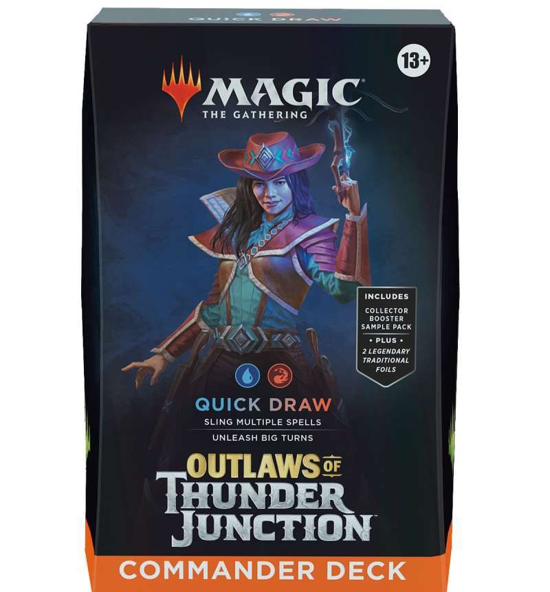 Jual Mtg Outlaws Of Thunder Junction Quick Draw Commander Deck Di