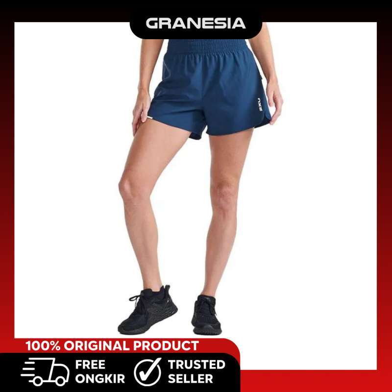 2XU Womens Aero Hi Rise Inch Shorts WR7237BMW|Celana Pendek Lari Wanita