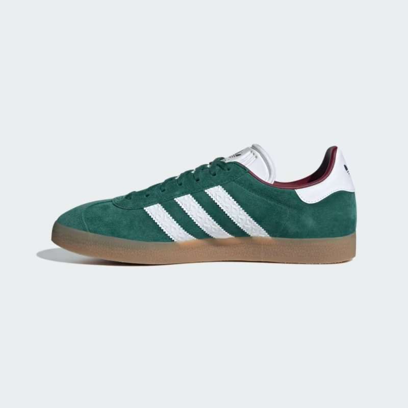 Adidas Gazelle Collegiate Green Burgundy [IF1016]