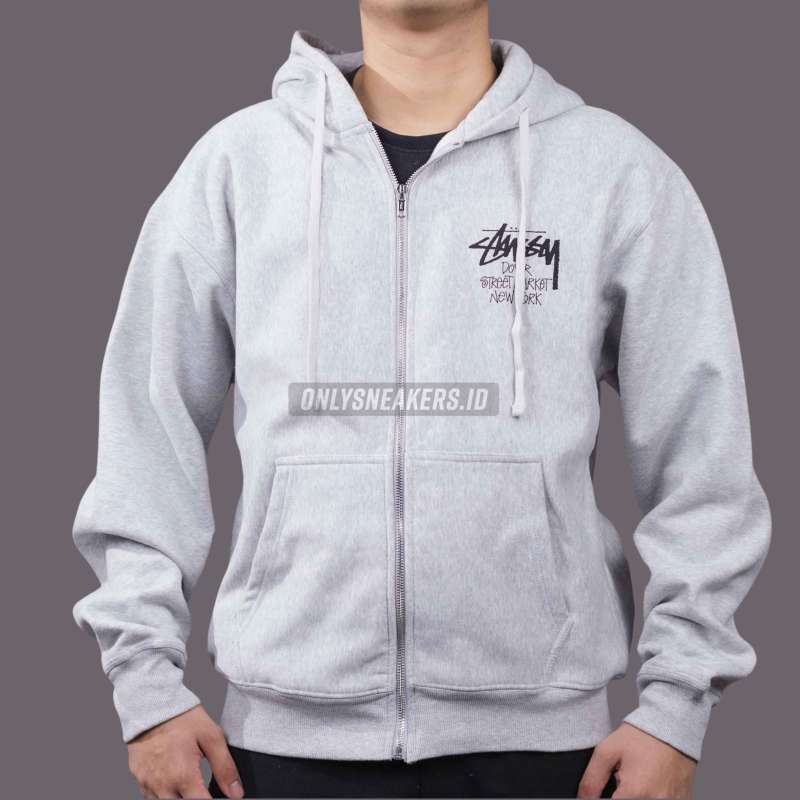 Promo Stussy Stock Dsm New York Zip Ash Heather Hoodie 100 Authentic Diskon 1 Di Seller Onlysneakers Ruko Centre Point Kota Medan Blibli