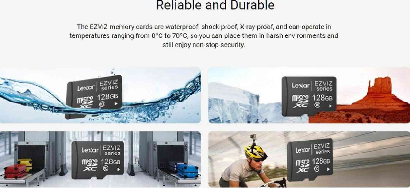 Jual Ezviz Smart Micro Sd Card 32gb/64gb/128gb /256gb Uhs Class 10 Di ...