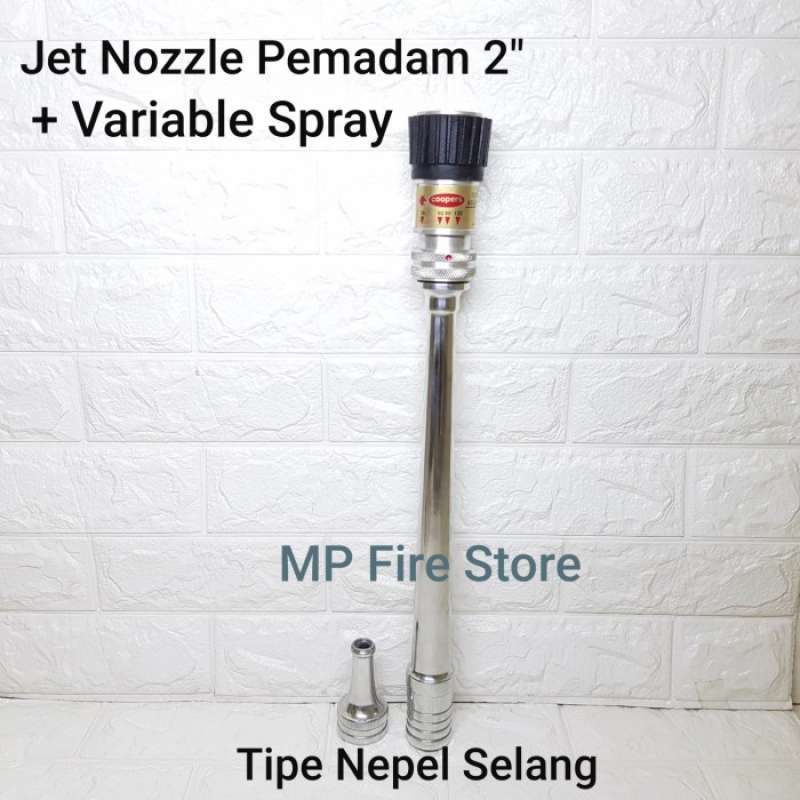 Promo Fire Jet Nozzle 2 In Nepel Selang Pemadam Aluminium + Variable ...