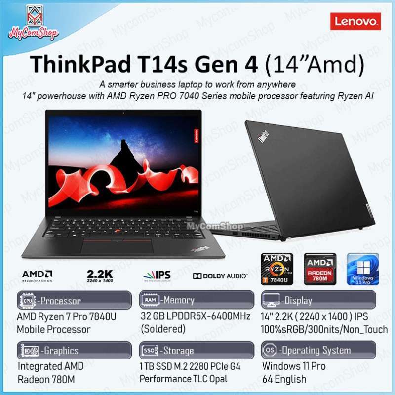 Thinkpad T14s Gen 4 Amd