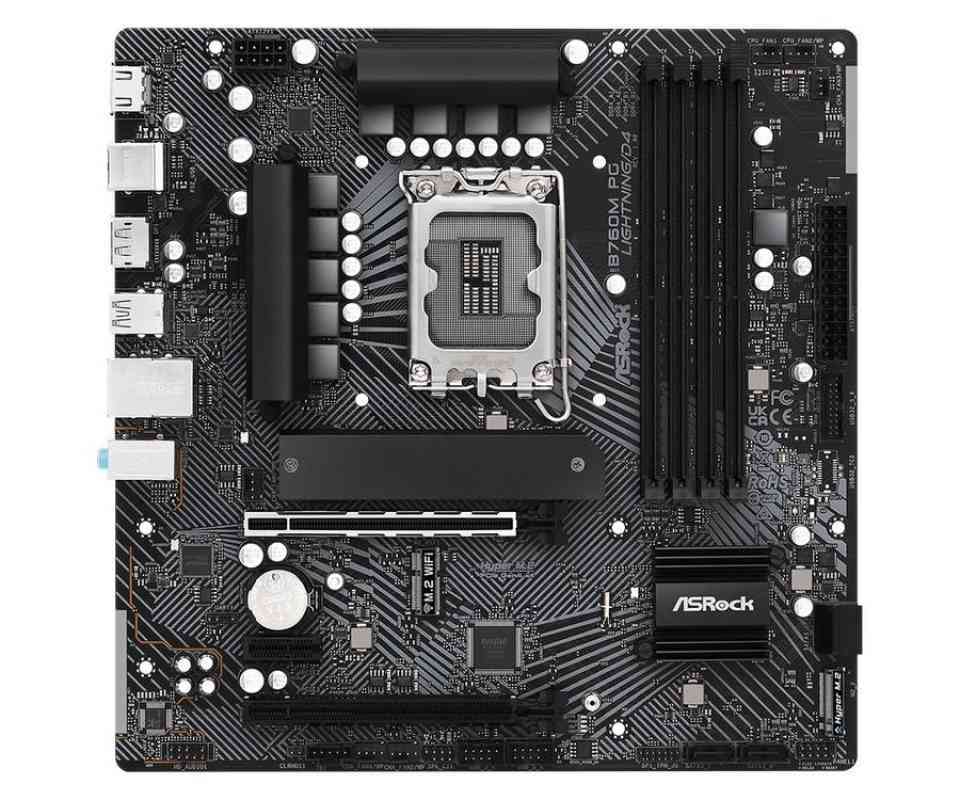 Jual Asrock B760m Pg Lightning/d4 Lga 1700 Ddr4 Di Seller
