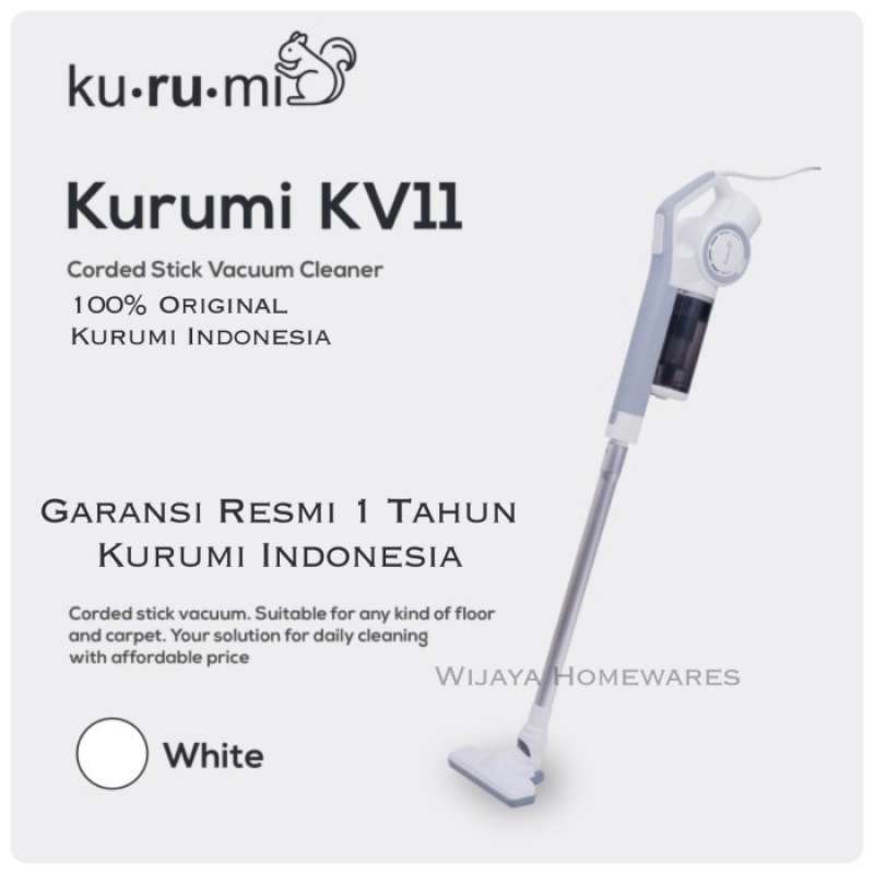 Promo Kurumi Kv11 Stick Vacuumcleaner / Kurumi Kv11 Stick Vacuum