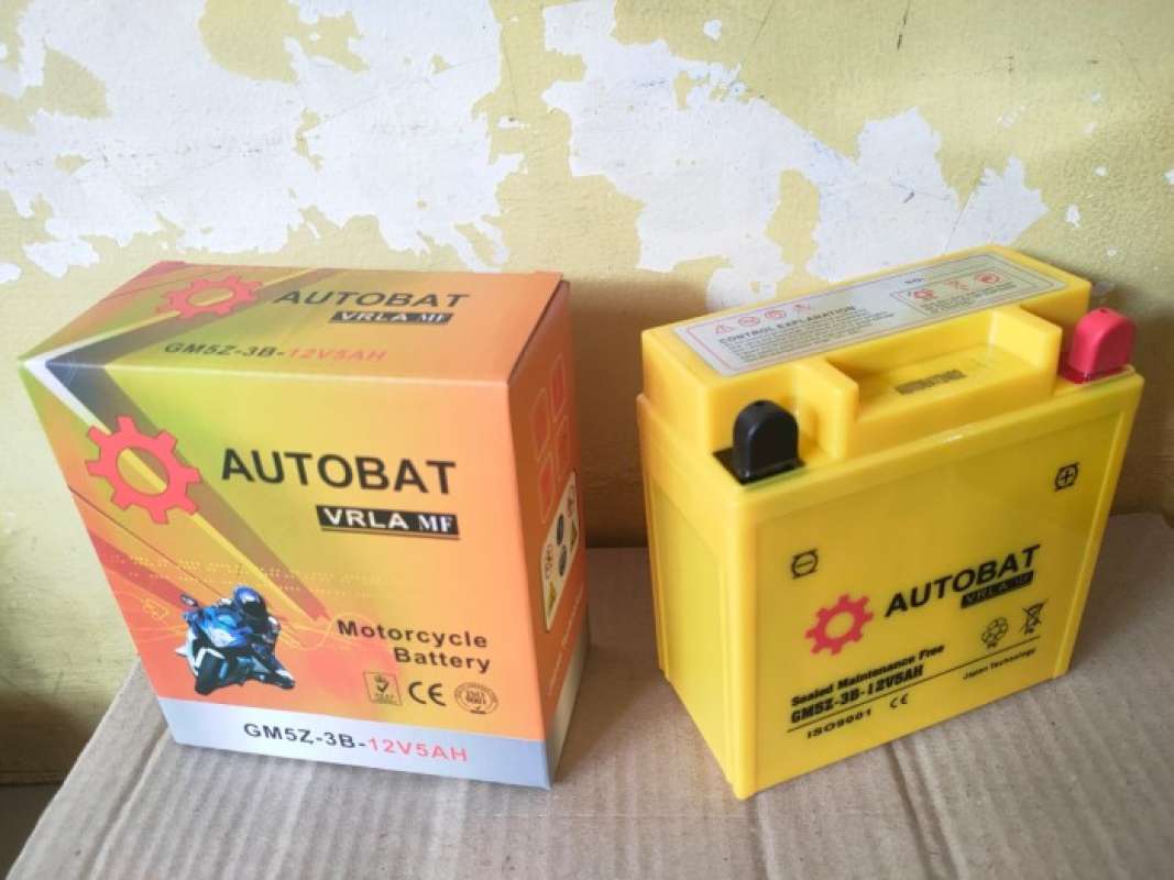 Promo Aki Motor Mio Sporty,smile Megapro Primus Otobat Yb5l-bs Mf
