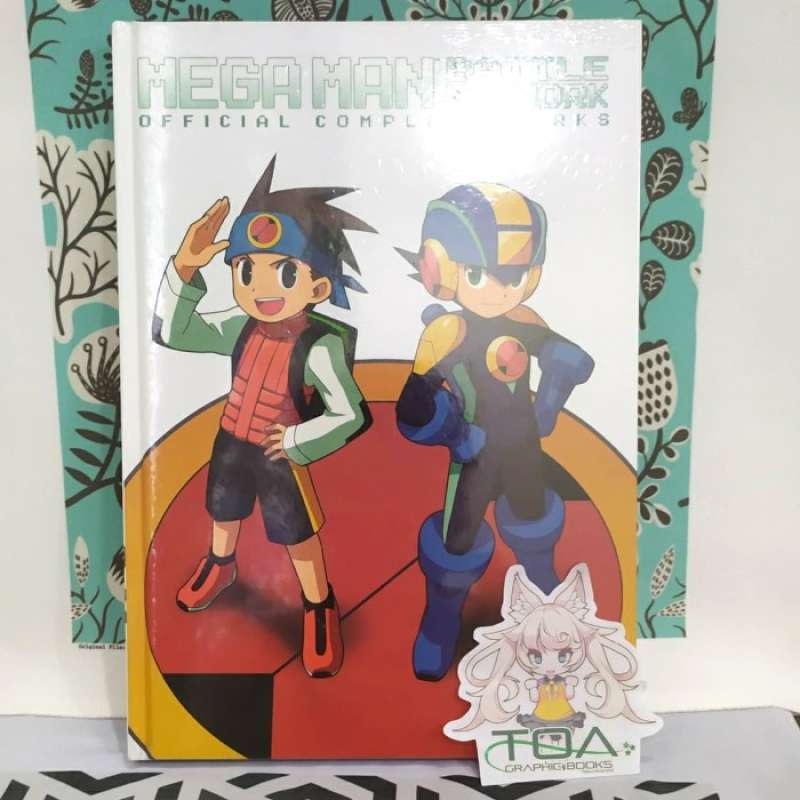 Promo Megaman Artbook - Megaman Battle Network Official Complete Works
