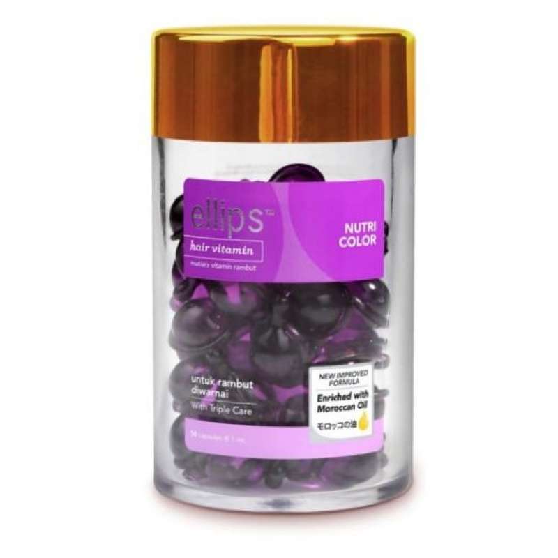 Ellips Violet Promo Ellips Hair Vitamin Rambut /hair Vitamin Pro Kreatin Complex (isi ...