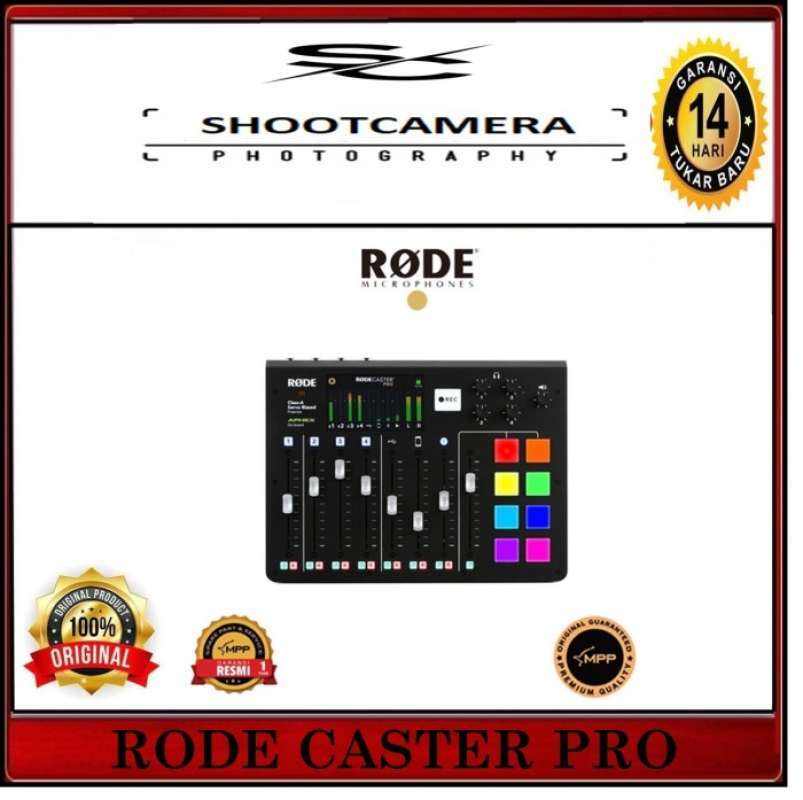 Promo Rode Caster Pro Podcast Production Studio - Rodecaster Pro Resmi ...