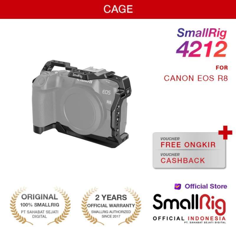 Tilta Cage Pour Caméra Complète Pour/Compatible Avec Canon R8   Noir | Accessoires De Montage | Serre Câble | Protection | Espace Réservé | ARCA Ready | TA T28 FCC B
