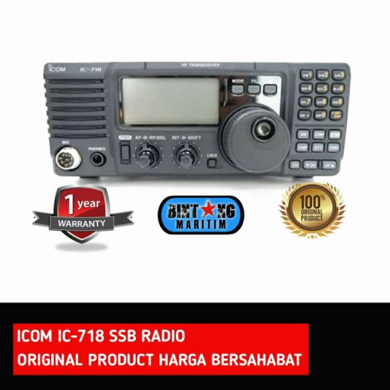 Jual Radio Ssb Icom Ic-718 Ic718 Hf Transceiver Original Garansi Di ...