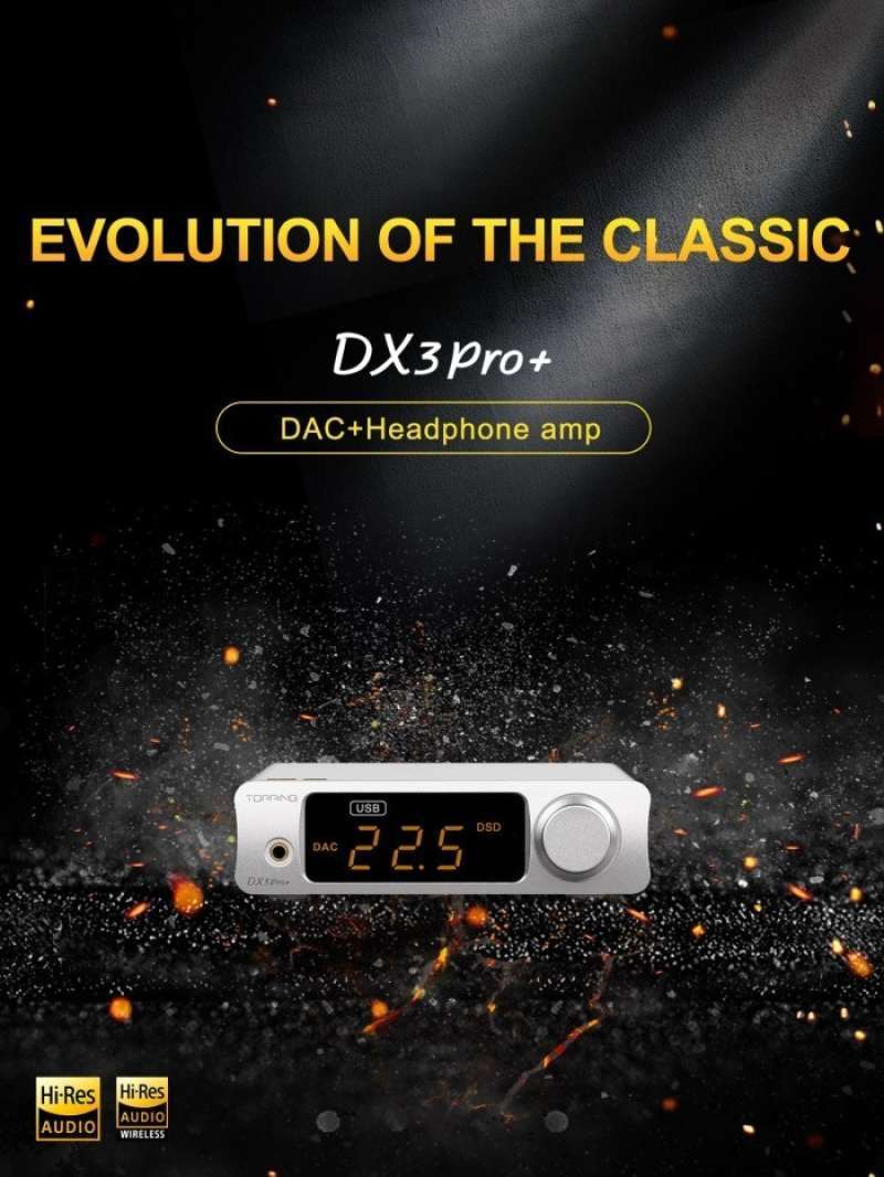 Jual Topping Dx3 Pro Plus Ess9038q2m Dac Ldac Nfca Xmos Xu208 Headphone ...