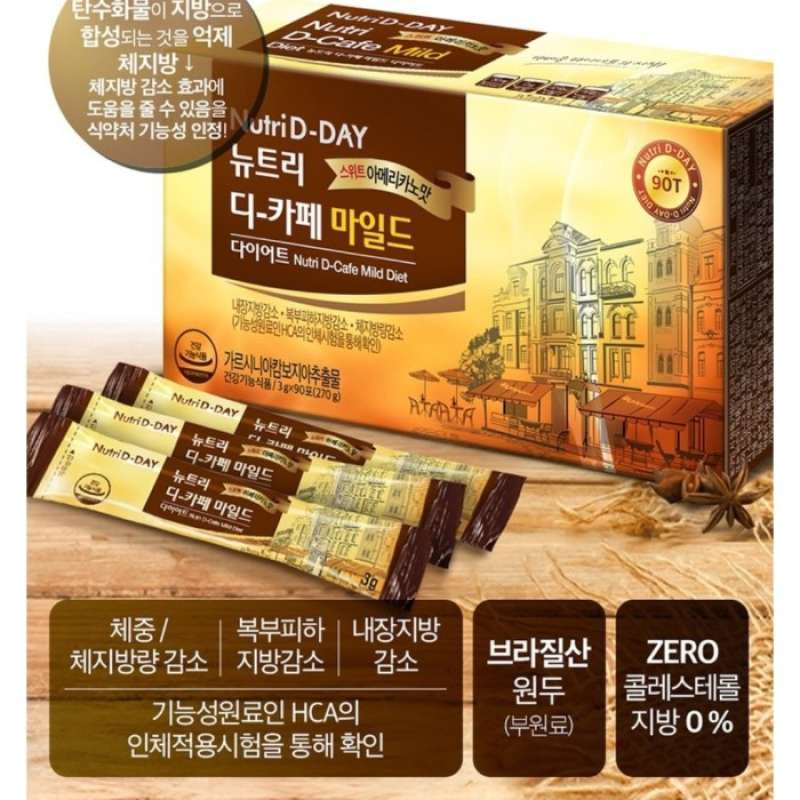 Promo Nutrid-day Diet Americano Coffee Korea/kopi Diet Diskon 23% Di ...